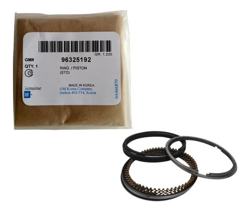 Anillos De Chevrolet Spark 030 0.75