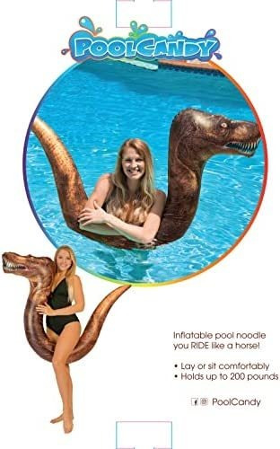 Inflable De Dinosaurio T-rex Poolcandy Para Alberca