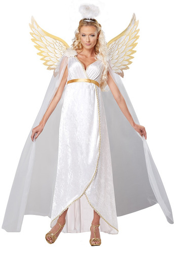 Disfraz De Ángel Para Mujer Talla: Xl Halloween