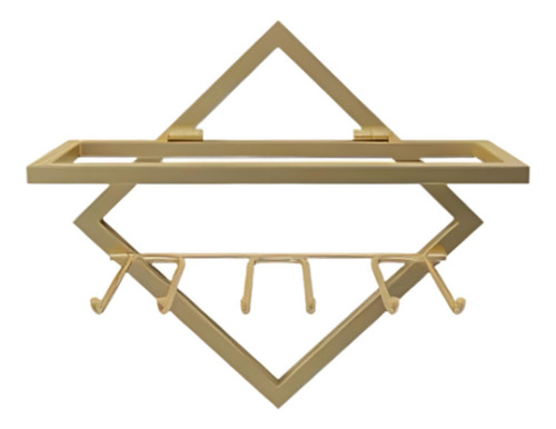Stanff Stand De Pared Colgando Colgante De La Pared Oro