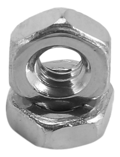 Tuercas Hexagonales M2 Métricas De Acero Inoxidable 304 Din9
