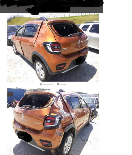 Sandero Stepway 1.6 8v Cambio Automatizado 2016 Venda Pecas