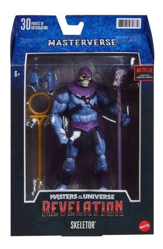 Esqueleto Masters Of The Universe Skeletor 18 Cm Revelation