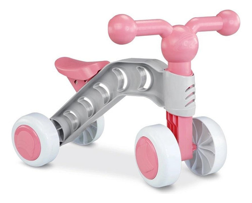 Triciclo Infantil De Equilíbro Toyciclo Rosa - Roma Babies