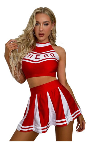 Uniforme De Porrista, Sexy, De Fútbol, Para Niña, Cosplay