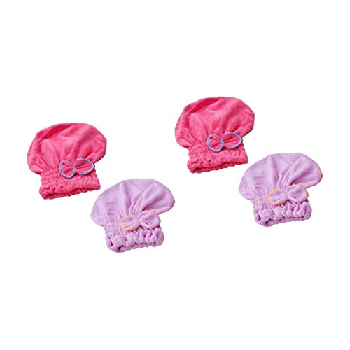 Healifty 4 Piezas Gorro De Ducha Con Lazo Lazos Para El 