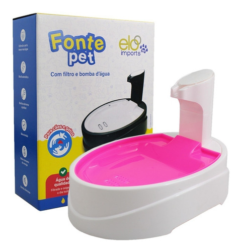 Fonte Bebedouro Para Cães E Gatos Duracats Bivolt Azul