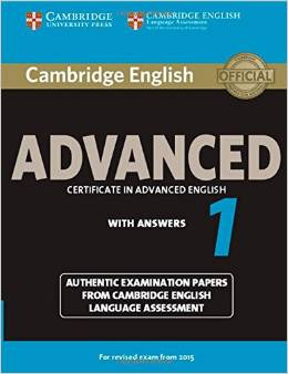 Libro Cambridge English Advanced 1 Cambridge De Vvaa Cambrid