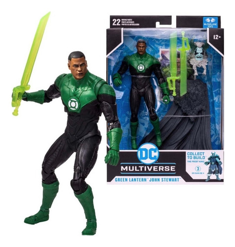 Action Figure, 7  Build A Endles - Green Lantern John Stewar