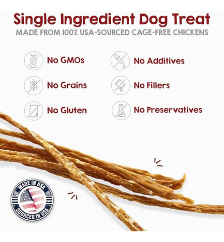 Palitos De Pollo Para Perros Premio De Un Solo Ingrediente D
