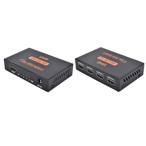 Imagen 2 de 7 de Splitter Ultra Hdmi 1x4 4k - 1080p