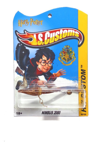 Hot Wheels Colecionável Harry Potter Nimbus 2000 - Iscustoms
