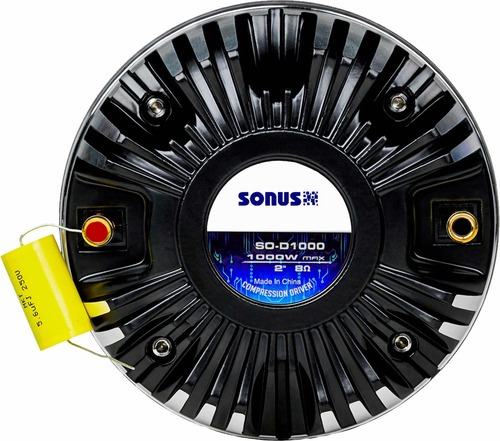 Driver 2 Pulgadas Sonus 1000 W 500 Rms 8 Ohm Con Difusor