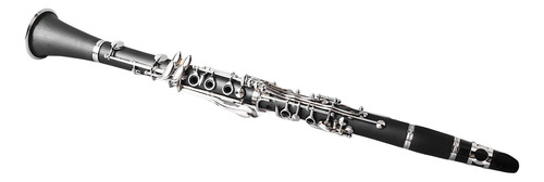 Clarinete Plano En Si Bemol, Llave Chapada En Plástico