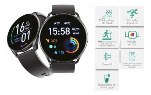 Reloj Inteligente Con Monitoreo De Signos Vitales Y Whatsapp