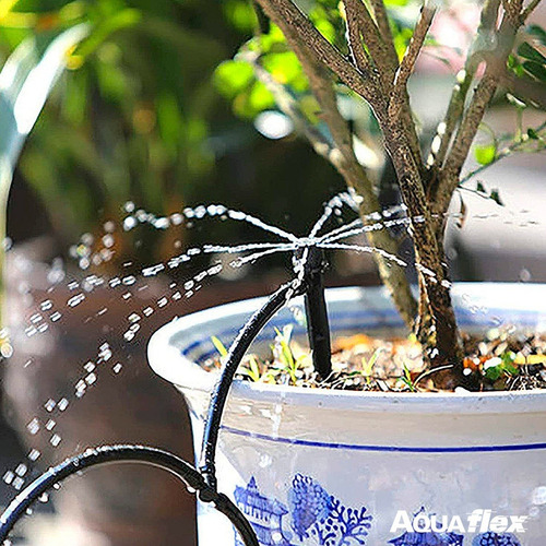 Imagen 3 de 9 de Kit De Riego Por Goteo Para 10 Macetas Aquaflex Oferta!!