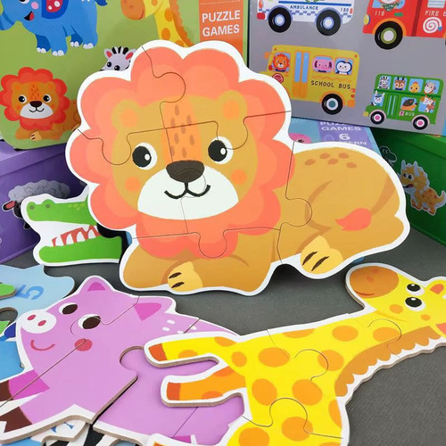 Puzzles Montessori, Juguete Educativo Para Bebés, Rompecabez