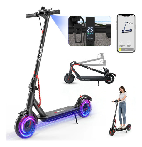 Oimotoo Patinete Scooter Elétrico 350w Dobrável C/bluetooth