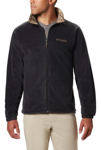 Exclusiva Chaqueta Polar Columbia Con Cuello Reforzado En Sherpa - Térmico Original