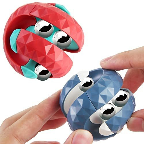 Juguete Orbit Ball Fidget Cubes, 2 Piezas, Bola Giratoria In