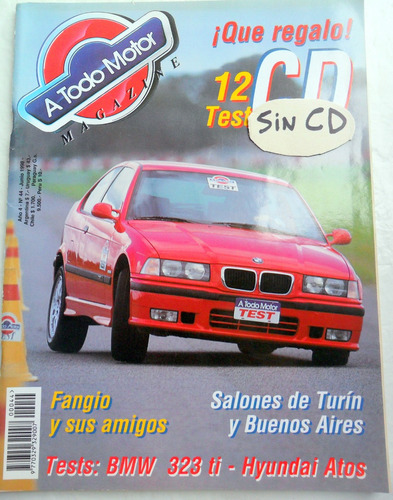 A Todo Motor 44 Bmw 323 Hyundai Atos Ferrari F355 Schumacher