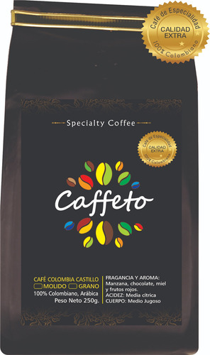 Café Colombiano De Especialidad 250gr.