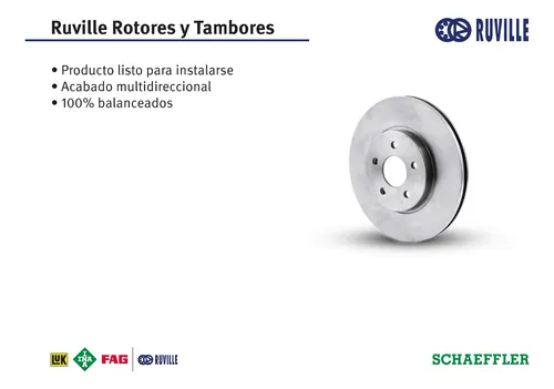 Juego De 2 Rotores De Freno Delanteros Para Chevrolet Colorado Y GMC Canyon 2004-2008, 6 Pernos