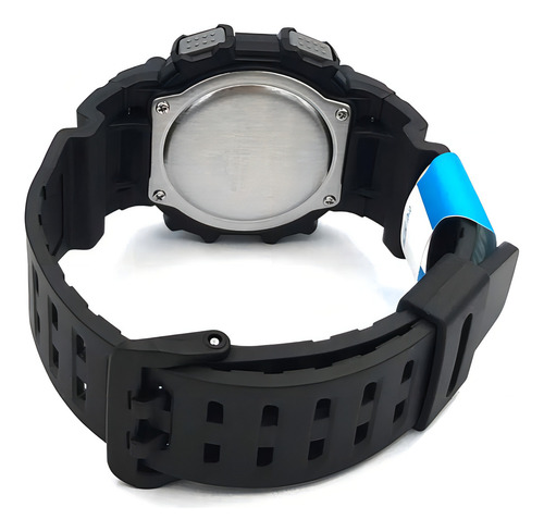 Reloj Casio Hombre W-737hx-1a Batería 10 Años Sumergible Luz Color De La Malla Negro Color Del Bisel Negro Color Del Fondo Natural