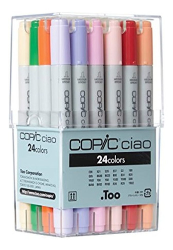 Copic Ciao Juego Básico De 24 Marcadores