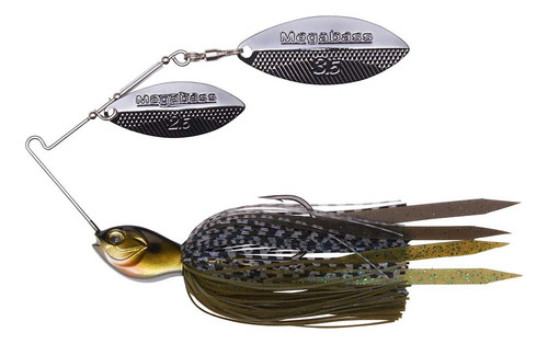 Megabass Sv-3 Double Willow Spinnerbait - Gill, 1/2 Oz