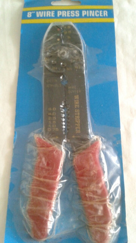 Pinza Pela Cable De 8 Pulgadas