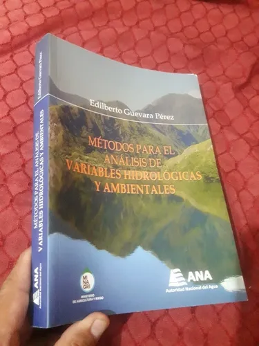 comprar Libro De Metodos Para El Analisis Variables Hidrologicas