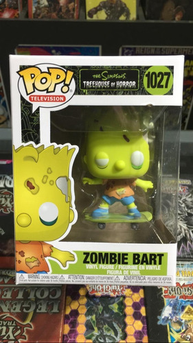 Imagen 1 de 3 de Funko Pop! The Simpsons - Zombie Bart #1027 - Original