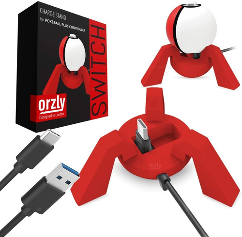Pokeball Dock Soporte De Carga Para Nintendo Switch Pokebola