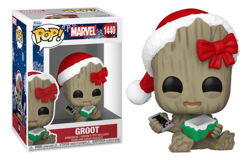Funko Pop! Marvel Holiday - Groot com presentes #1440