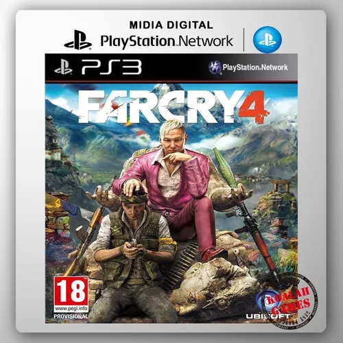 Far Cry 4 - Jogo Digital Ps3