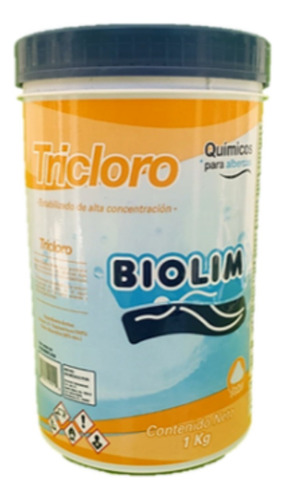 Cloro Para Albercas Tricloro Polvo (1 Kg) Biolim