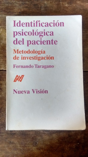 Identificacion Psicologica Del Paciente - Taragano - N V