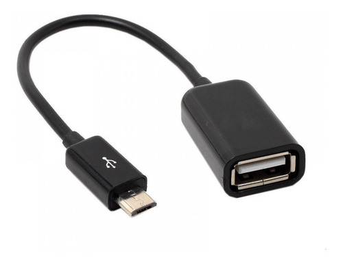 Imagen 1 de 5 de Cable Adaptador Otg Usb Hembra A Micro Usb Celular Tablet