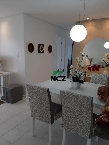 Apartamento Com 2 Dormitórios À Venda, 70 M² Por R$ 365.000,00 - Jacuipe - Camaçari/ba - Ap2909