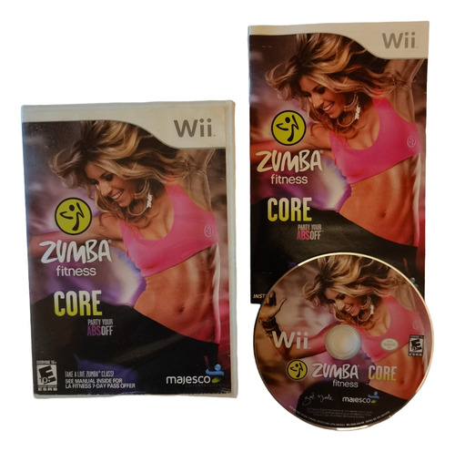 Zumba Fitness Core Juego Completo Para Wii