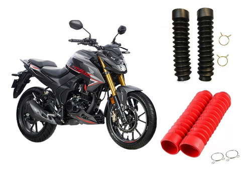 Par Cubre Polvo Honda Cbf190r 2.0 Premium Oem