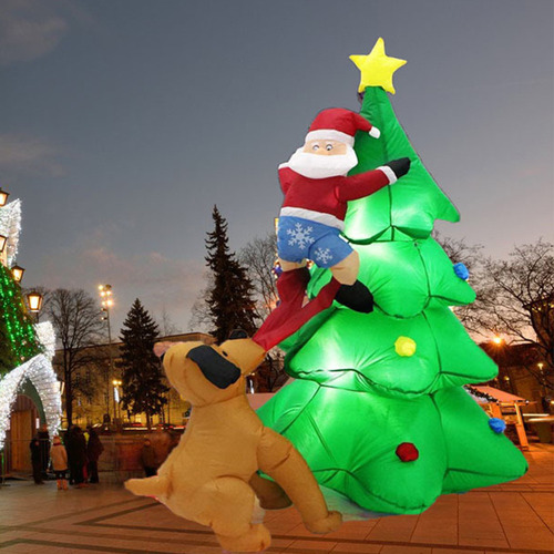 Modelo De Árvore De Natal Inflável De 1,8 M Decoração De