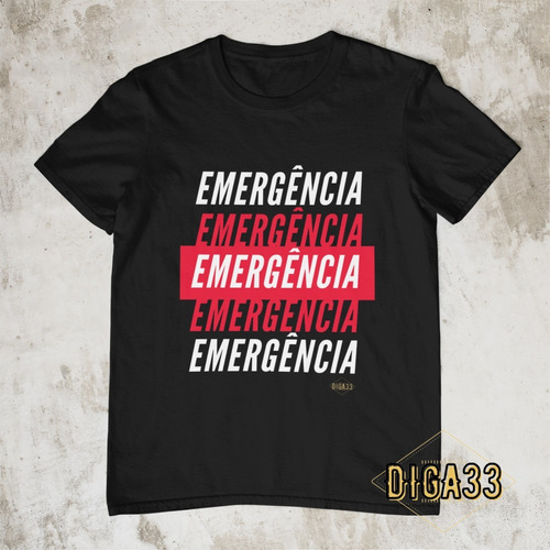 Camiseta/ Baby Long - Emergência