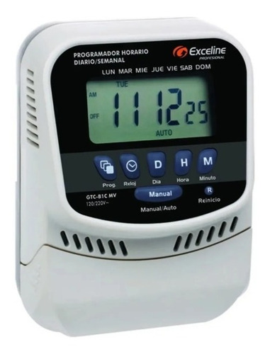 Programador Horario Digital Exceline 110v/220v  