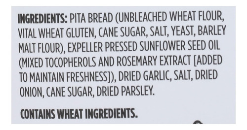 365 By Whole Foods Market, Chips De Pita Con Hierbas Y Ajo,