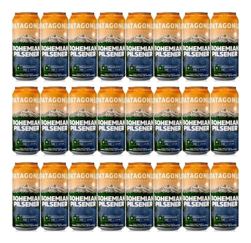 Cerveza Patagonia Bohemian Pilsener Lata 473ml Pack X 24u
