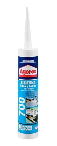 comprar Silicona Sellante Profesional Transparente Agorex 700 300ml