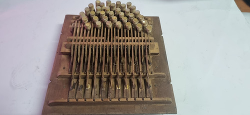 Bandoneon Aa Aleman Peines De Zink Marron Oportunidad