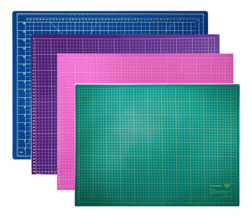 Base De Corte A2 60x45 Dupla Face Patchwork Artesanato Cores